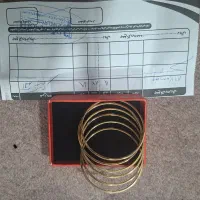 النگو آینه ای طلا سایز یک