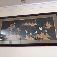 ساعت دیواری و تابلو