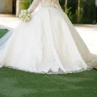 لباس عروس بسیار مجلل
