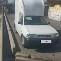 پراید وانت مسقف مدل 1404/8 کارکرد 6800 بیمه 9ماه
