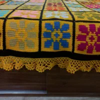 روتختی قلابافی دستباف