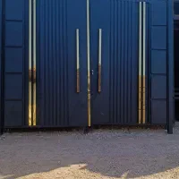 برش لیزر جلالی.  ساخت درهای نسل جدید حیاط