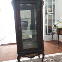 گنجه ( ویترین ) تمام چوب|بوفه، ویترین، کنسول|مشهد, الهیه|دیوار