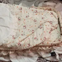 گهواره  چرخدارتاشو کنار تخت مادر|تخت و صندلی بچه|مشهد, حجاب (شهرک غرب)|دیوار
