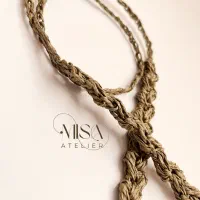 بند عینک بافت رافیا  خاص، سبک و دست‌ساز|زیورآلات و اکسسوری|رشت, دباغیان|دیوار