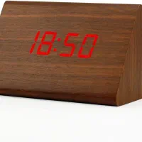 ساعت چوبی دیجیتالی رومیزی|ساعت دیواری و تزئینی|تهران, امانیه|دیوار