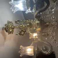 ۲ عدد لوستر برنجی
