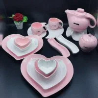 سرویس صبحانه‌خوری و لیوان کمر باریک ویژه محرم