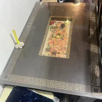 میز ناهار خوری ۴ نفره چوبی شیک و تمییز