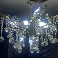 لوستر برنزی ۲ عدد