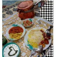 یک نیرو. خانوم. برا رستوران.