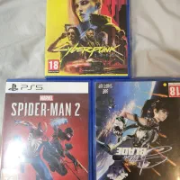فروش بازی spiderman stellar balde cyberpunk ps5