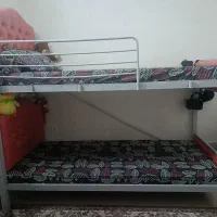 تخت دوطبقه فلزی ..