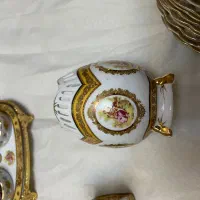 دانسی و لردشید طلاکوب اصل و قدیمی|ظروف سرو و پذیرایی|کیاشهر, |دیوار