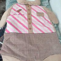 ست پنج تکه سرویس خواب نوزاد و قنداق فرنگی تک