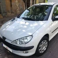 فروش پژو ۲۰۶صندقدار مدل ۹۵وی ۸کاملا خانگی فابریک