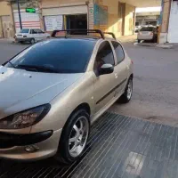 پژو 206 با کلی لوازم،سیستم ...