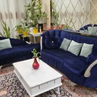 مبل ۸نفره|مبلمان خانگی و میز عسلی|قم, چهل درخت‎|دیوار