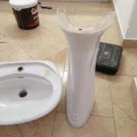 روشویی پایه دار|لوازم سرویس بهداشتی|سنندج, |دیوار