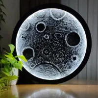 تابلو ماه سه بعدی ( شب خواب )