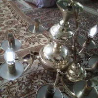 لوستر ۸ شعله جهت پذیرایی در حد نو|لوستر و چراغ آویز|تهران, بهداشت|دیوار