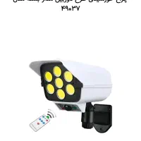 چراغ خورشیدی طرح دوربین مدار بسته COB مدل 49037