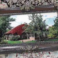 تابلو فرش منظره و مذهبی|تابلو فرش|قم, شهرک قدس|دیوار