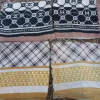 روسری نخی طرحدار مجلسی