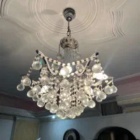 لوستر گوی شش شاخه در حد نو