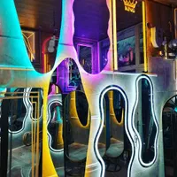 آینه دفرمه نئونی|آینه|ارومیه, |دیوار