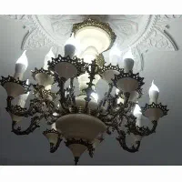 لوستر برنز ۱۶ شاخه