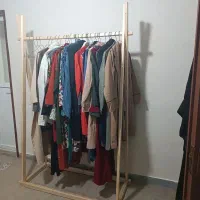 رگال چوبی لباس
