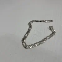 دستبند نقره فیگارو ایتالیایی|جواهرات|بندر انزلی, امامزاده|دیوار