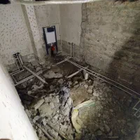 لوله کشی آب فاضلاب تاسیسات نصب شیر آلات لوله کش|خدمات پیشه و مهارت|رشت, یخسازی|دیوار