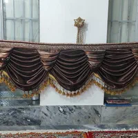 شال پرده سلطنتی پنج متری در نوراباد ممسنی|پرده، رانر، رومیزی|نورآباد ممسنی, |دیوار