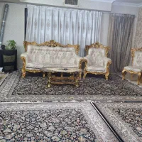 مبل سلطنتی۹نفره بامیز|مبلمان خانگی و میز عسلی|محمدشهر, محمدشهر|دیوار