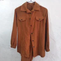 دو دست ست مخمل کبریتی و لی