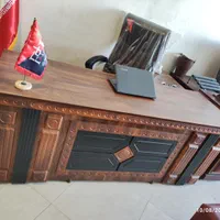 مبل نیم ست ادرای میز مدیریت و میز کنفرانس کتابخانه|دفتر کار|کرمان, |دیوار