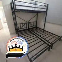 تخت خواب سه نفره مینیمال نیک فرجام(تشک برایان)|تخت و سرویس خواب|مشهد, سپاد|دیوار
