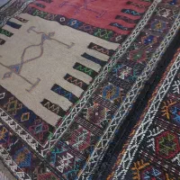 یک جفت قالیچه قشقایی|گلیم، جاجیم، گبه|تهران, صاحب الزمان|دیوار