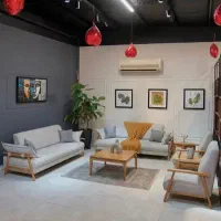 مبل مینیمال)&مدل نیلوفر هفت نفره|مبلمان خانگی و میز عسلی|اصفهان, کساره|دیوار