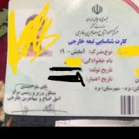 کارت شناسایی(امایش) پیداشده