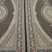 اندازه فرش جفت ۶متری کرم قهوه ای هم سرمه ای