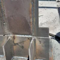 جوشکار  نبشی اسکلت فلز وکاذب  وسقف سبک شیروانی