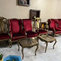 مبلمان ورق طلا با پتینه مشکی رنگ مخصوص جهیزیه عروس|مبلمان خانگی و میز عسلی|اصفهان, خواجو|دیوار