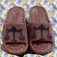 فروش کفش و دمپا های دست باف با طرح و رنگ دل خواه