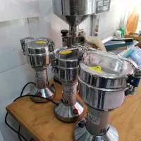 ارده با سنگ آسیاب کره بادام زمینی آسیاب ادویه