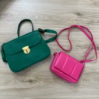 کیف های کاملا سالم سرخابی و سبز هردو باهم