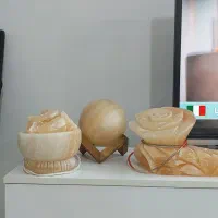 سنگ نمک ۳ تا باهم به فروش میرسد