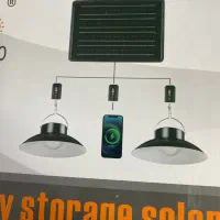 پنل خورشیدی  ۱۵ وات ۱۲ هزار میلی امپر باتری داخلی